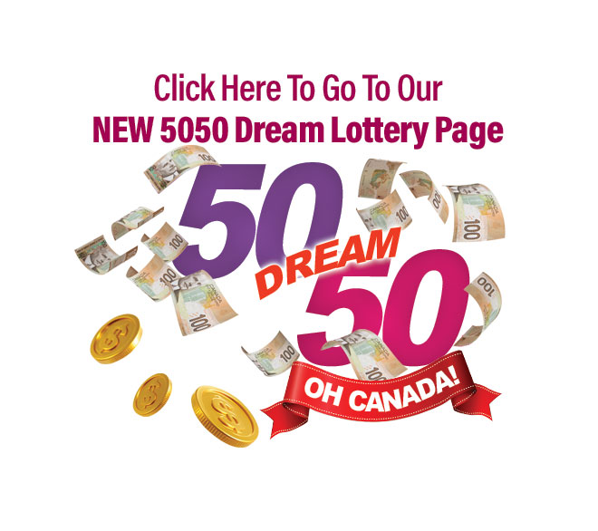 Click here to go to our new 5050 Dream Lottery Page